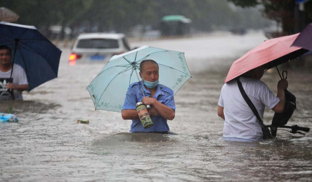 Central China's Henan province swamped after heaviest rain in 1,000 years